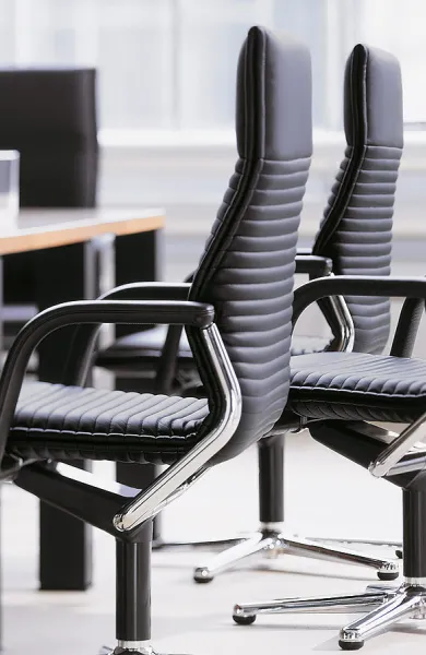 Wilkhahn-Sitze aus dem FS-Management-Programm in Schwarz