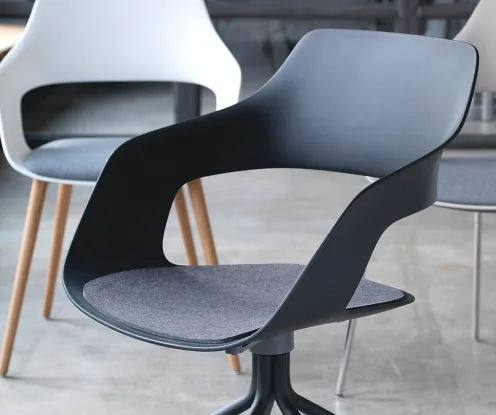 Wilkhahn Occo Stühle mit verschiedenen Fussgestellen