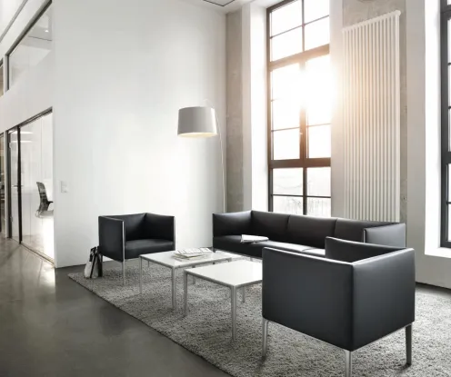 Wilkhahn-Sofa aus dem Programm Asienta in Schwarz