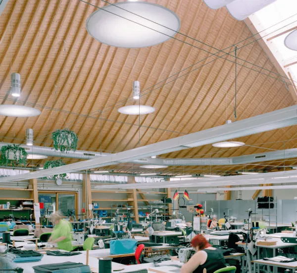 im Inneren der Wilkhahn-Produktionsanlage