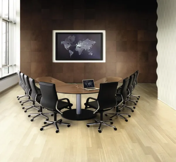 Wilkhahn-Sitze aus dem FS-Programm in einem Konferenzraum