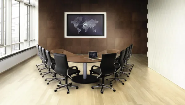 Wilkhahn-Sitze aus dem FS-Programm in einem Konferenzraum