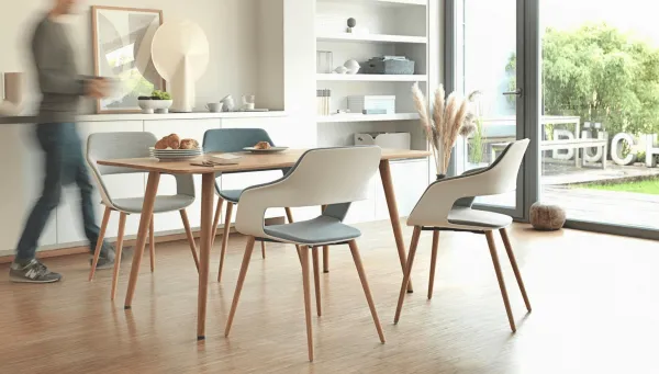 Wilkhahn Occo-Stühle in häuslicher Umgebung