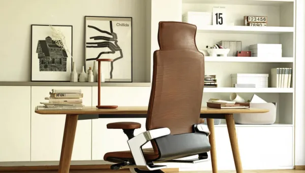 Wilkhahn-Sitze aus dem Programm ON in Braun