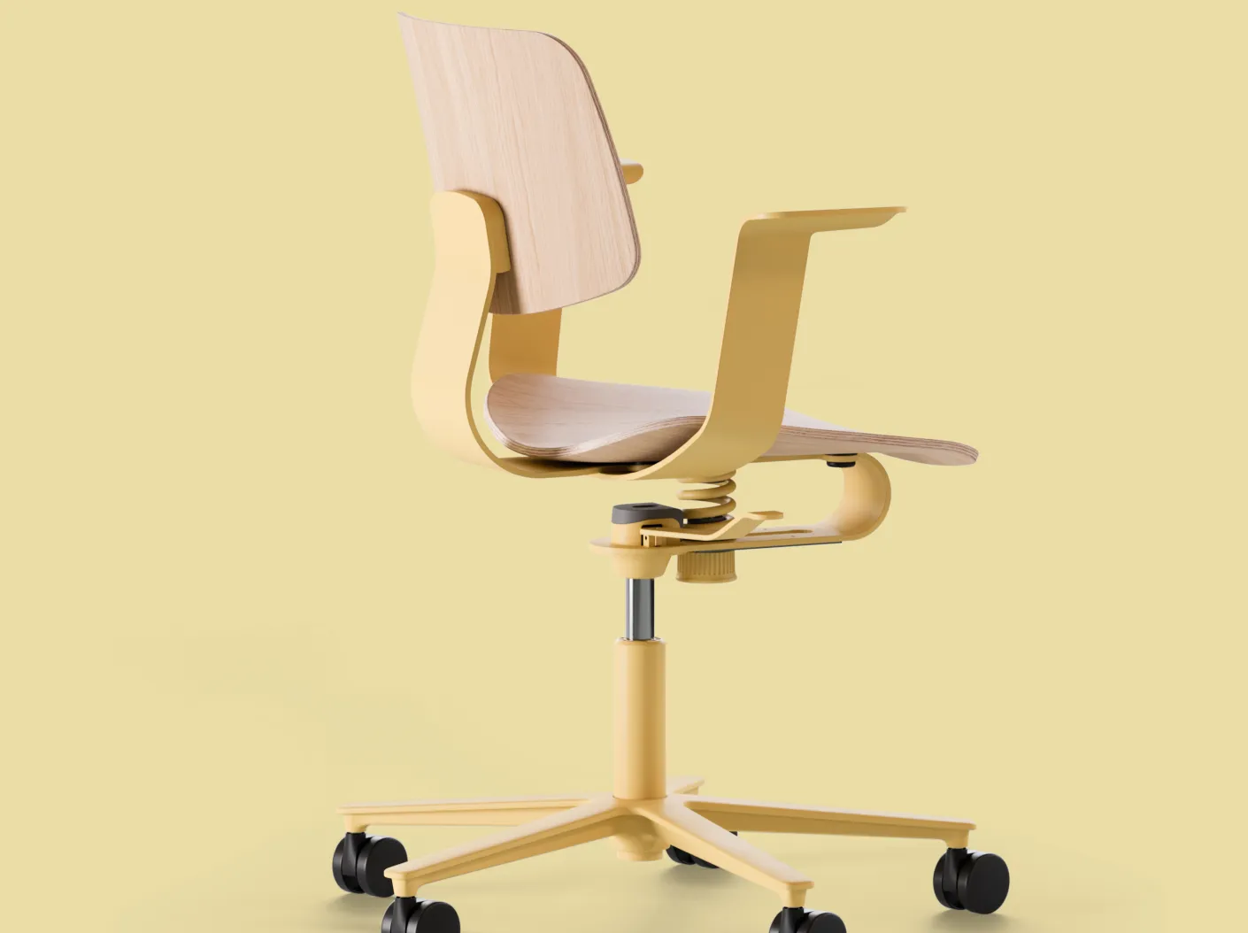 Wilkhahn WiChair Gelb