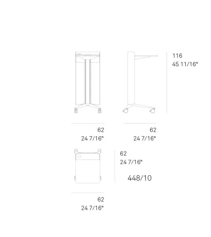 Wilkhahn Lectern Dimensions