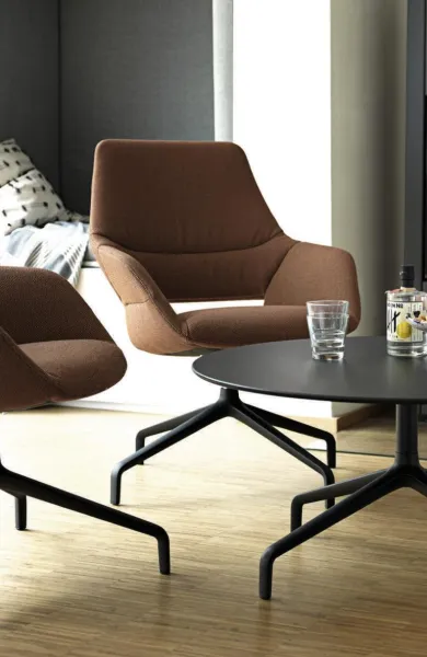 Wilkhahn-Sitze aus dem Programm Occo Lounge