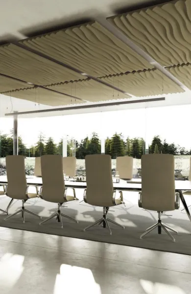 Wilkhahn-Stühle aus dem Programm Decide in Beige