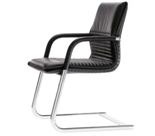 Wilkhahn FS-Linie Freischwinger schwarz