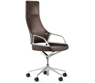 Wilkhahn Graph Konferenzsessel höhenverstellbar Leder