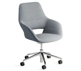 Wilkhahn Occo Conference Drehsessel grau