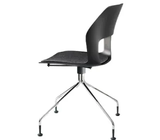 Wilkhahn Occo Drehstuhl Mehrzweckstuhl schwarz