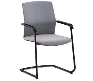 Wilkhahn ON Freischwinger Mehrzweckstuhl seitlich