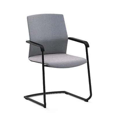 Wilkhahn ON Freischwinger Mehrzweckstuhl seitlich