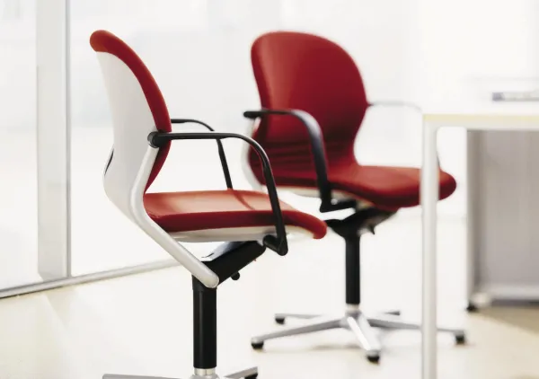 Wilkhahn-Sitze aus dem FS-Programm in Rot