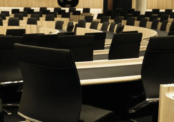 Wilkhahn-Stühle aus dem Programm Modus in Schwarz