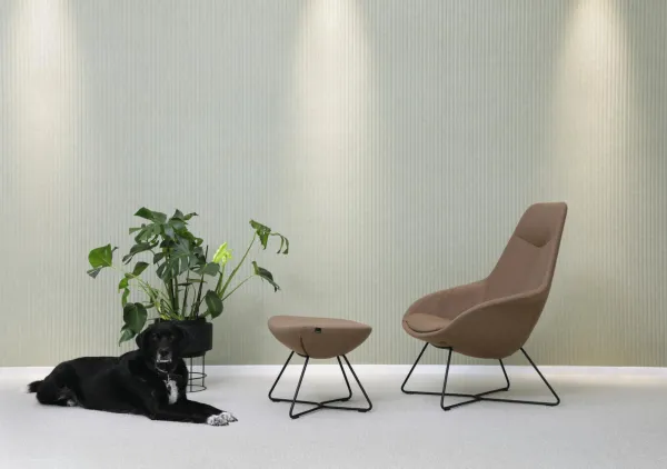 Wilkhahn-Stuhl aus dem Programm Yonda Lounge