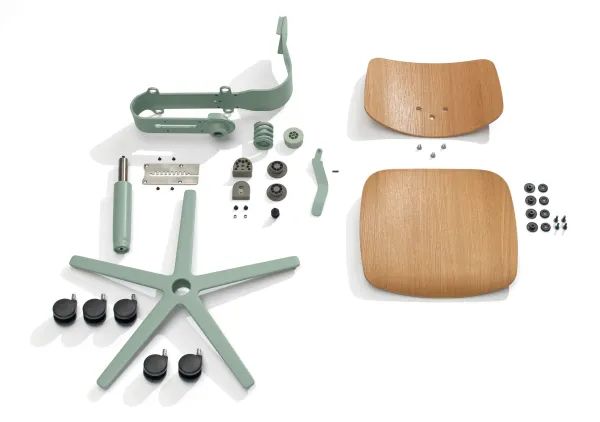 Wilkhahn WiChair Einzelteile